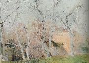 Joaquin Sorolla Fig tree painting